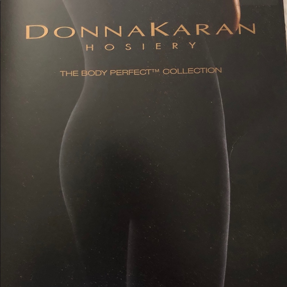 Donna Karan shapewear, large, black